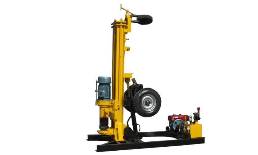 Small AKL-200D pneumatic drilling rig