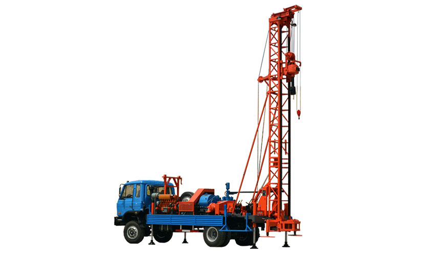 Trucked AKL-400R drilling rig