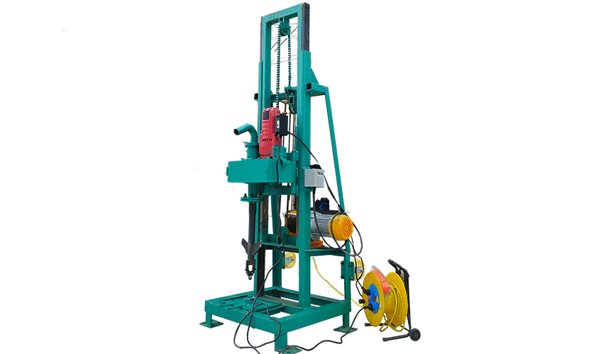 Small AKL-150H electric water well drilling rig 