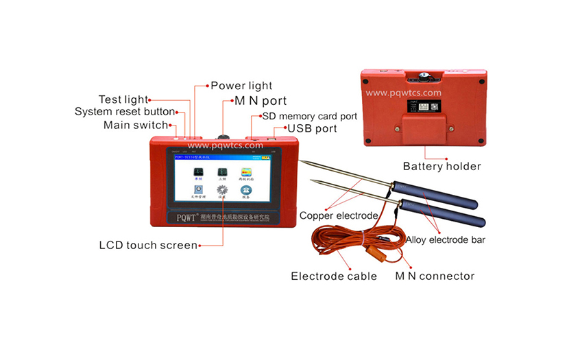 PQWT-TC150， PQWT-TC300 PQWT-TC500 Underground Water Detector 