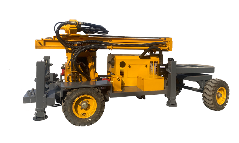 Wheeled Water Well Drilling Rig DW-300L