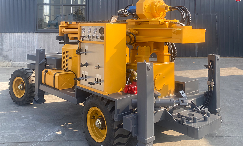 Wheeled Water Well Drilling Rig DW-300L_Drilling Rig Manufacturer