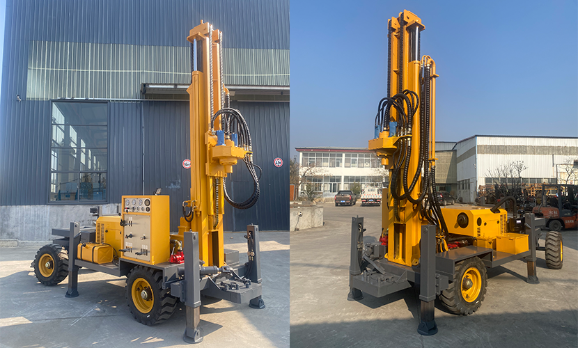 Wheeled Water Well Drilling Rig DW-300L_Drilling Rig Manufacturer