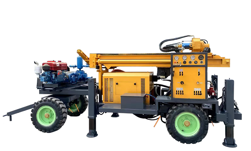 DW200L Wheeled Water Well Drilling Rig